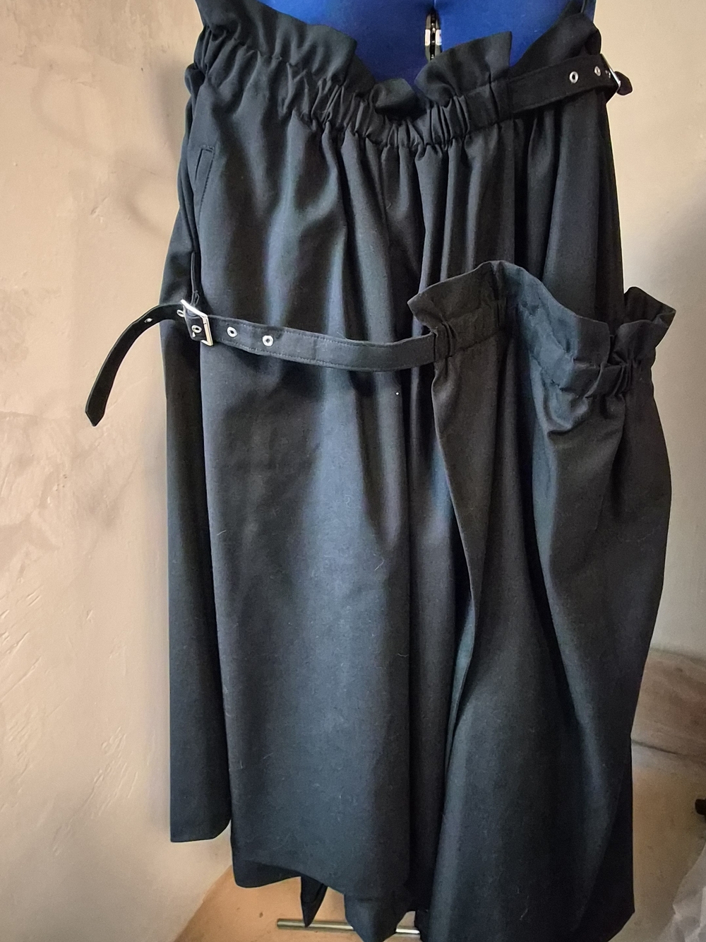 Noir Kei Ninomiya Wool Skirt
